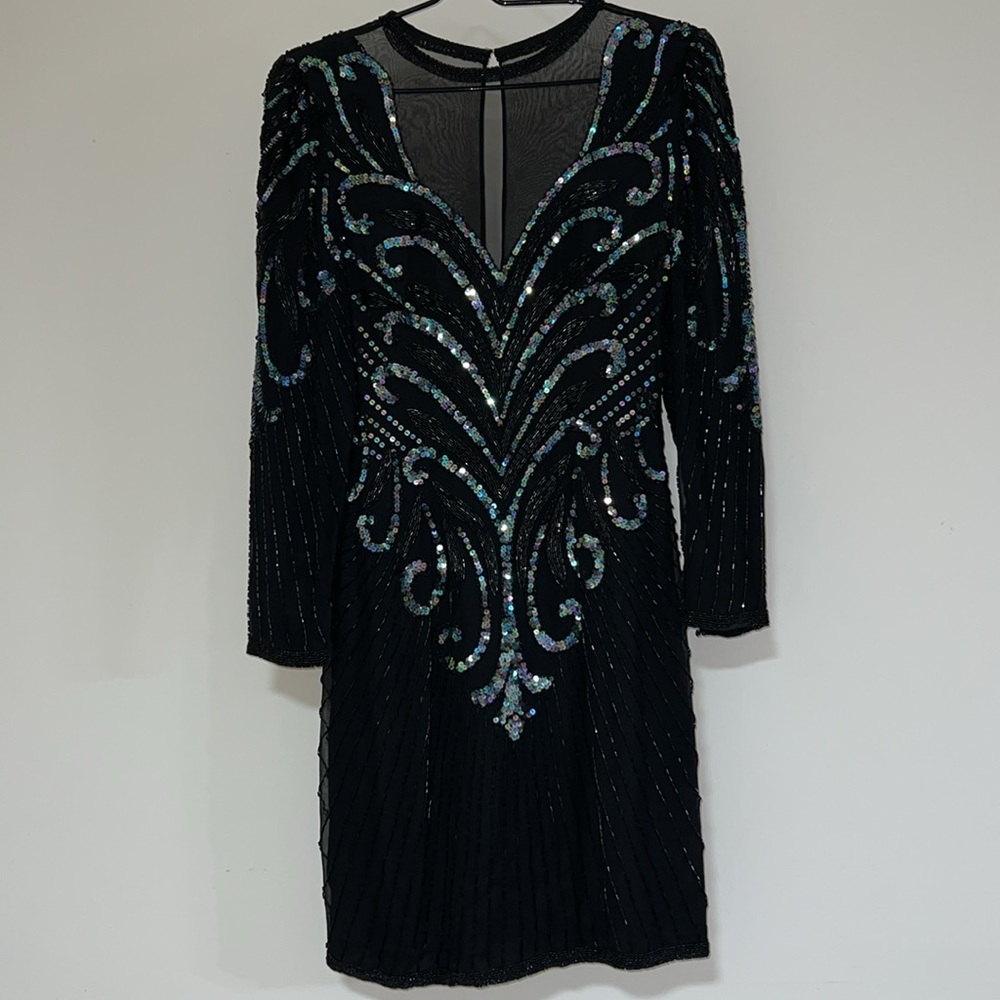 A.J Bari Petites sparkling Dress 4